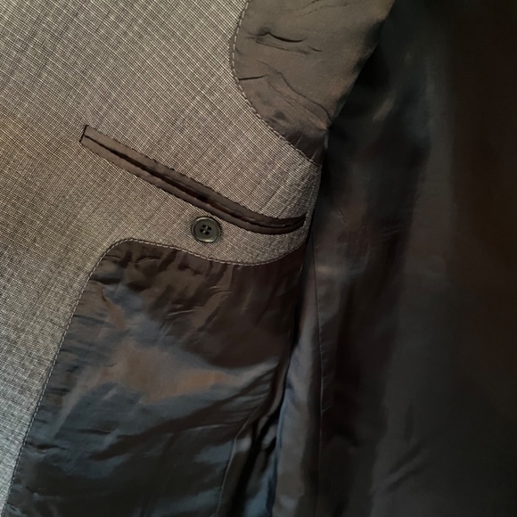 John Varvatos gray size 52 blazer - Picture 5 of 8